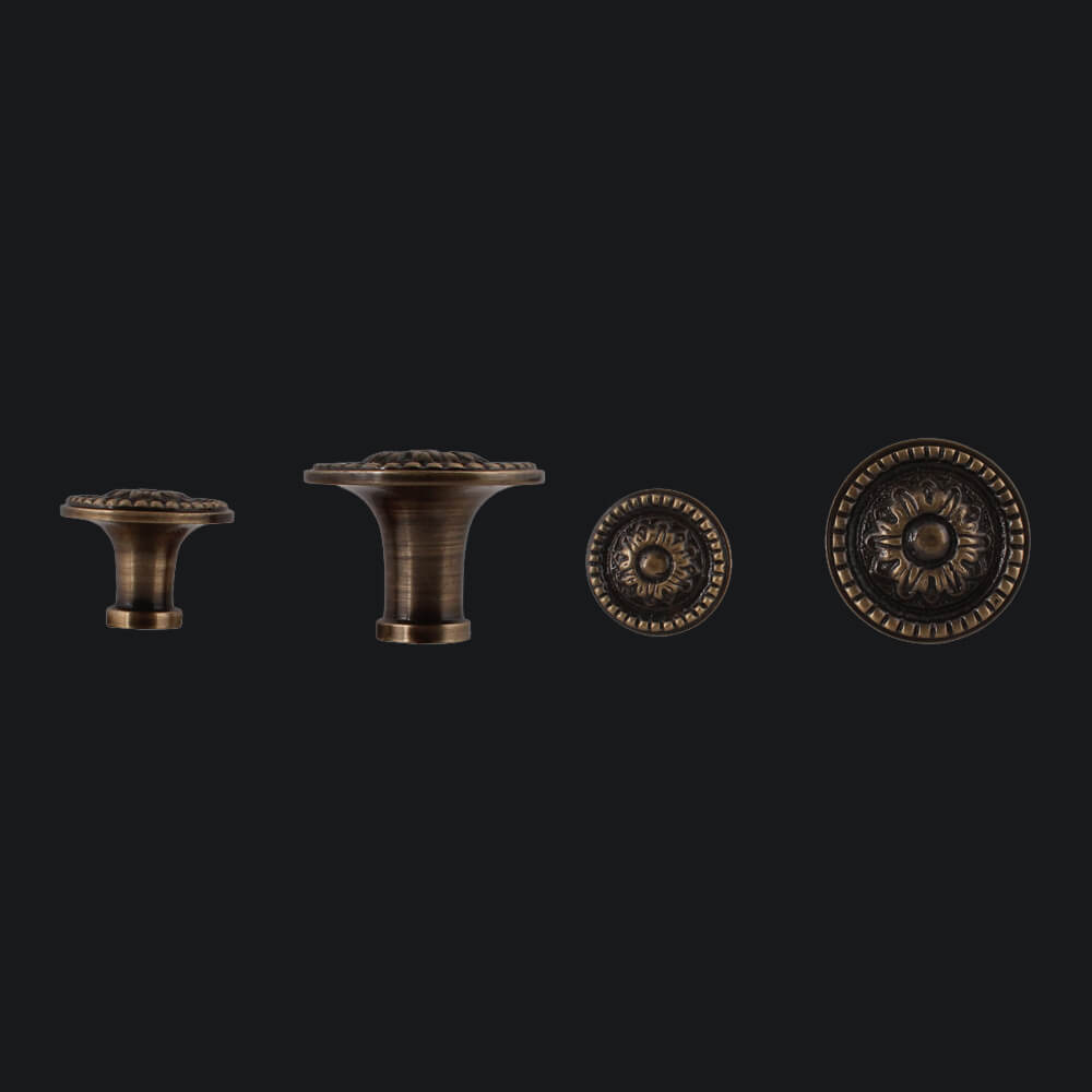 Cabinet Knob Flower